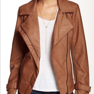 BNCI by Blanc Noir Vegan Leather Jacket